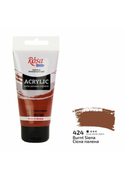 Farba akrylowa burnt sienna 424 75ml