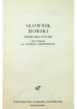 Słownik morski angielsko polski