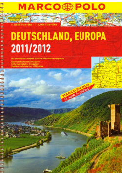 Deutschland Europa atlas samochodowy 1:300 000 Marco Polo