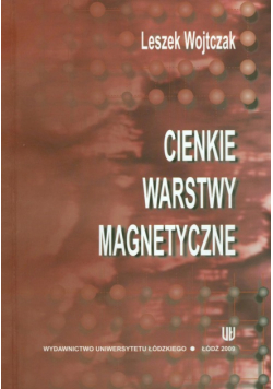 Cienkie warstwy magnetyczne