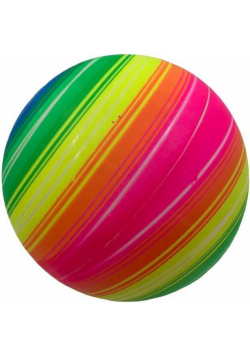 Piłka gumowa Enero Rainbow 26cm