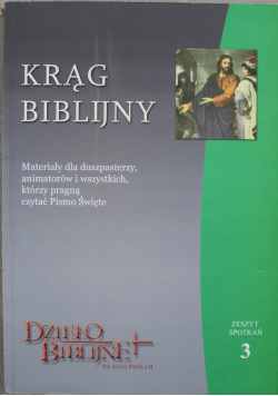 Krąg biblijny Zeszyt spotkań 3