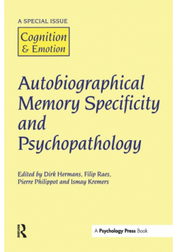 Autobiographical Memory Specificity and Psychopathology