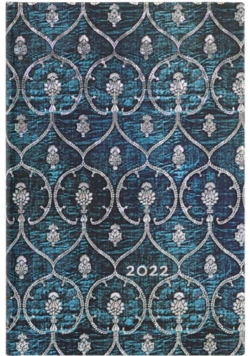 Kalendarz książkowy mini 2022 12M Blue Velvet