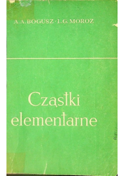 Cząstki elementarne