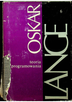Teoria programowania tom VI