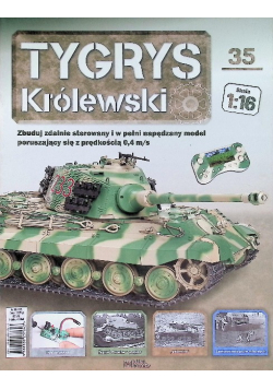 Kolekcja Tygrys Królewski Czołg Nr 35 / 23