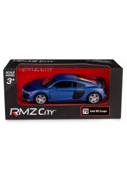 RMZ City Audi R8 2019 Matte niebieski w skali 1:35