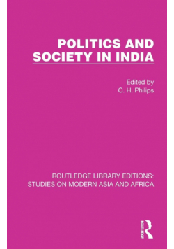 Politics and Society in India