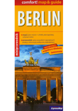 Berlin mapa 1:20 000 Comfort map&guide