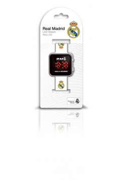 Zegarek LED z kalendarzem Real Madryt RM00016