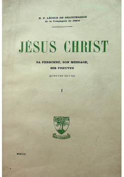 Jesus Christ Tom I 1931 r.