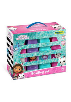 Gabby's dollhouse kręgle w kartonie