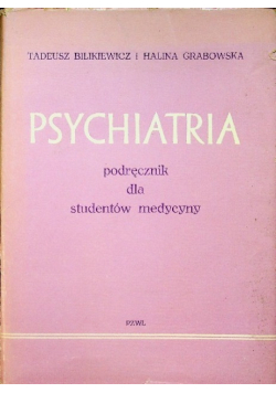 Psychiatria Podręcznik dla studentów medycyny