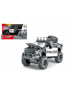 Auto policyjne ze światłem i dźwiękiem 26cm