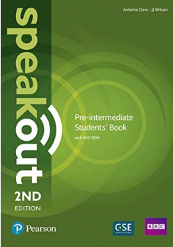Speakout Pre Intermediate 2nd Edition Students Book and DVD ROM Pack