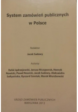 System zamówień publicznych w Polsce