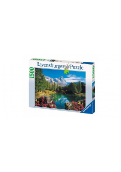 Puzzle 1500 Górskie jezioro w Materhorn