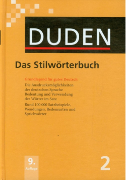 Duden 2 Das Stilworterbuch
