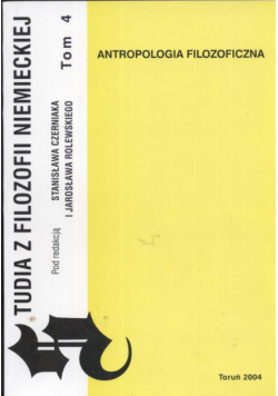 Studia z filozofii niemieckiej  4