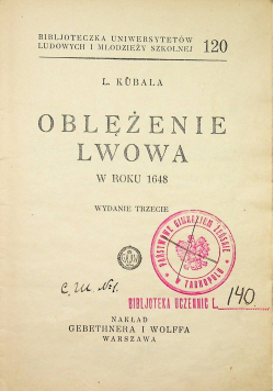 Oblężenie Lwowa  1930 r.