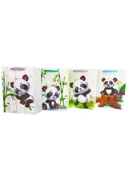 Torebka Lux dziecięca Panda duża A4 ROZETTE