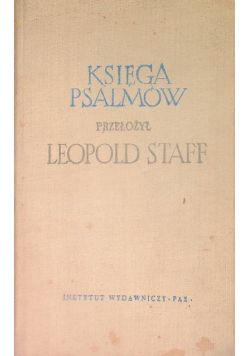 Księga psalmów