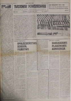 Tygodnik Powszechny Nr 1 do 52 / 65