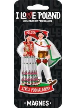 Magnes I love Poland Polska ILP-MAG-D-PL-33