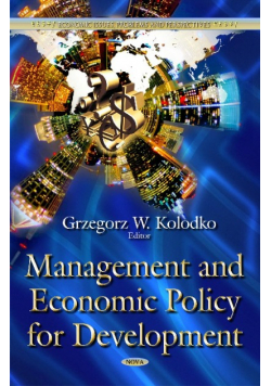 Management And Economic Policy For Development