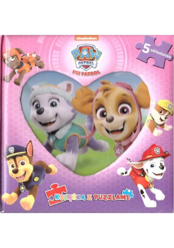 Psi Patrol  Książka z puzzlami
