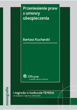 Kucharski Bartosz - Przeniesienie praw z umowy ubezpieczenia