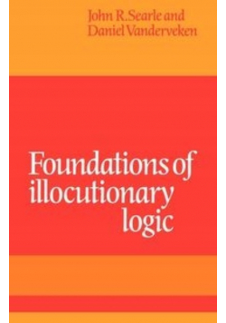 Foundations Of Illocutionary