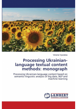 Processing Ukrainian-language textual content methods