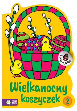 Wielkanocne kolorowanki. Wielkanocny koszyczek 2