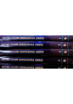 Historia Stanów Zjednoczonych Ameryki Tom 1 do 5