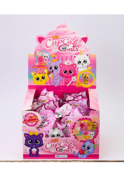 Cup Cake Cats 1szt.mix