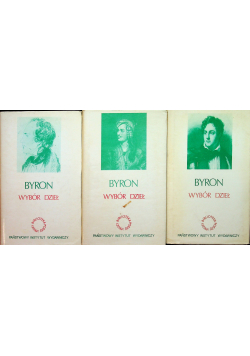Byron Wybór dzieł 3 tomy