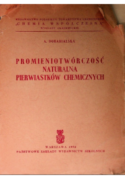 Promieniotwórczość naturalna pierwiastków chemicznych