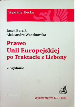 Prawo Unii Europejskiej po Traktacie z Lizbony