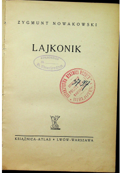 Lajkonik 1938 r