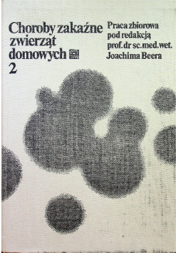 Choroby zakaźne zwierząt domowych 2
