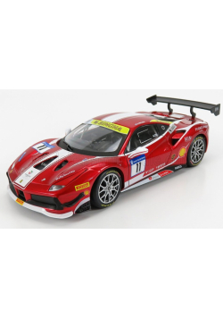 Bburago Ferrari Racing Model Kit - 488 Challenge 1:24