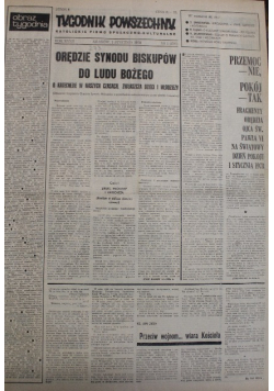 Tygodnik powszechny Nr 1 do 53 / 78