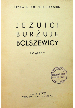 Jezuici burżuje bolszewicy ok 1937 r