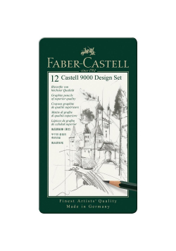 Ołówek Castell 9000 Design 12szt FABER CASTELL