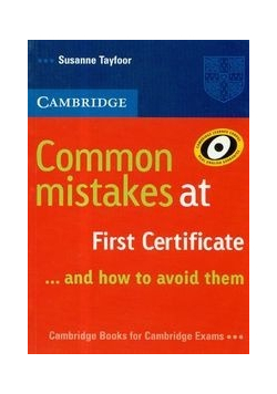 Cambridge common mistakes at first certificate