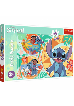 Puzzle maxi Wesoły dzień Lilo & Stitch 24