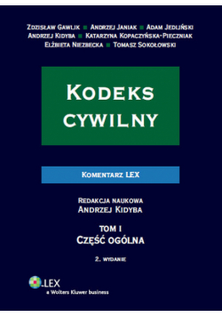 Kodeks cywilny: Komentarz, Część ogólna t.1