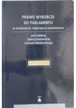 Prawo wyborcze do parlamentu